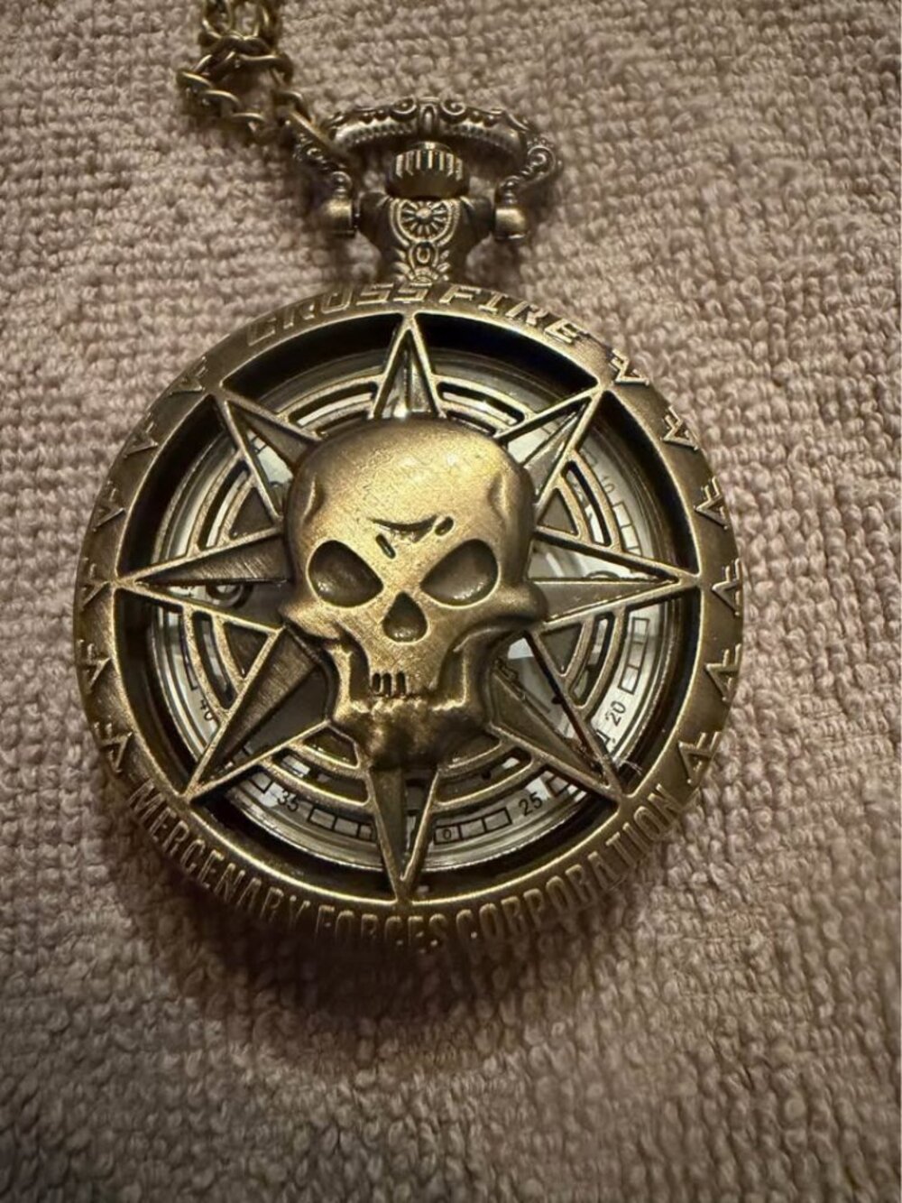 Skull Pocket Watch